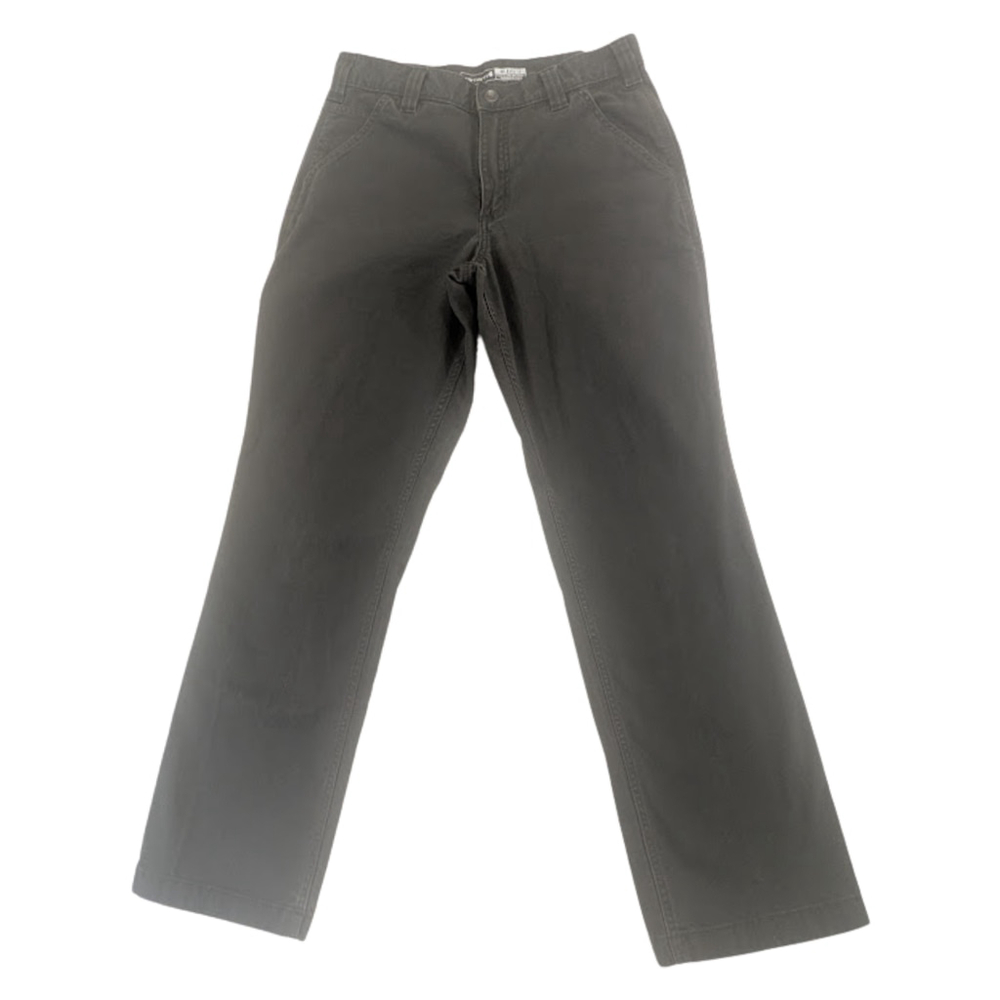 Carhartt Rugged Flex Relaxed Fit Canvas Work Pants BN2291-M Black Men's 32x32